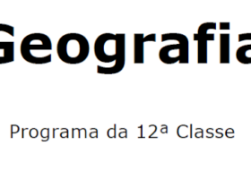 Geografia – Programa da 12ª Classe