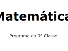 Matemática – Programa da 9ª Classe