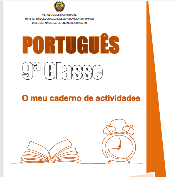 foto de capa de Livro de Português 9a Classe (Caderno de Actividades) PDF